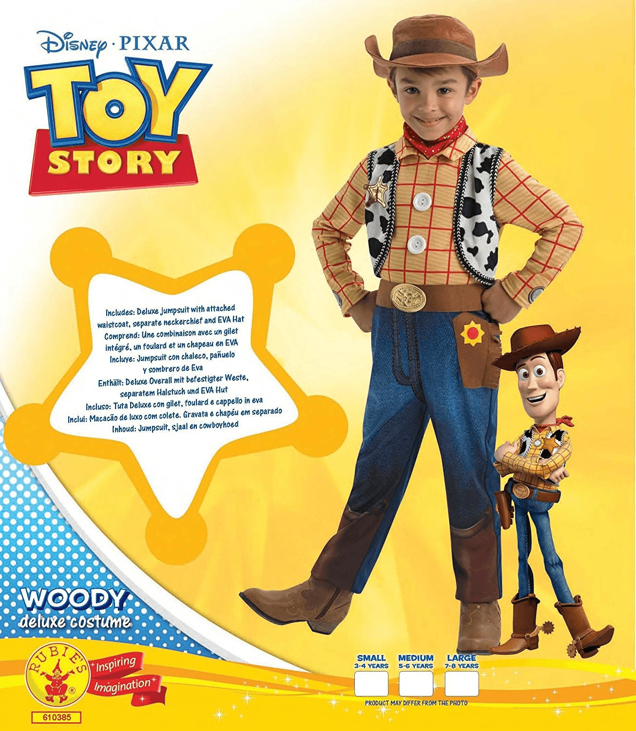 Rubie's Toy Story - Woody Deluxe (610385)