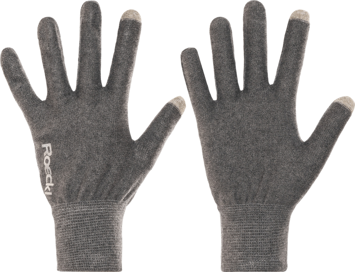 Roeckl Kapela anthracite melange