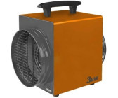 VONROC Pro Elektrische Heizung - Heizlüfter - Garagen- & Werkstattheizung -  1350W/2000W - Keramik - 2 Heizstufen & Kühlgebläse - Thermostat - Mit  90°-Neigungsfunktion - 20m2
