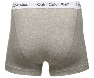 Buy Calvin Klein 3 Pack Cotton Stretch Trunks Grey White Black U2662G998 from 15.95 Today Best Deals on idealo