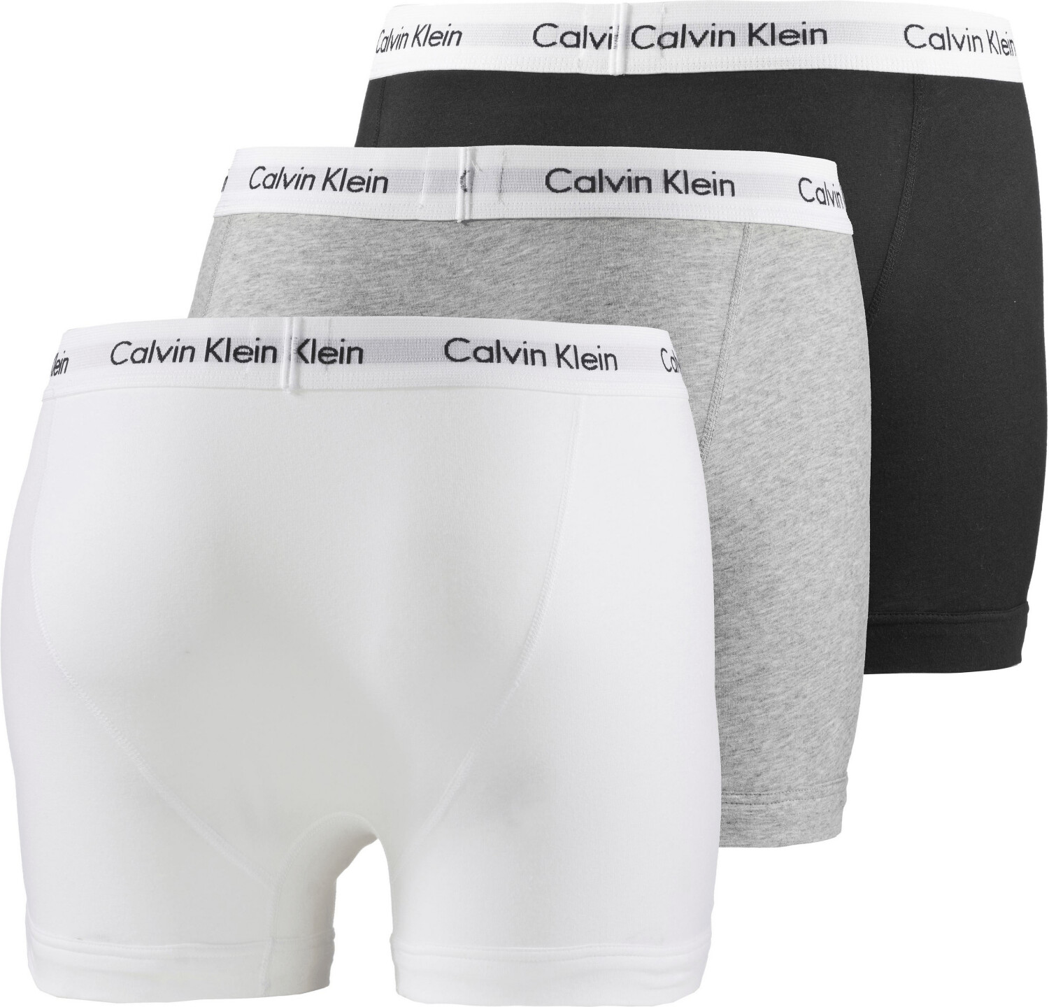 Calvin Klein Trusser Slips 3-Pack Black/Grey/White (999)