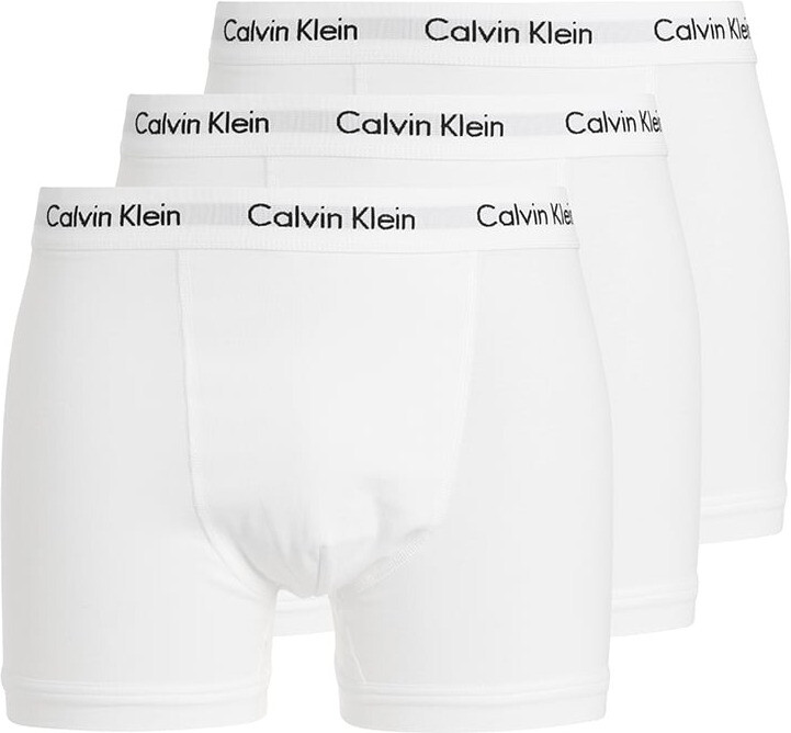 Calvin Klein 3-Pack Shorts - Cotton Stretch white (U2662G-100)