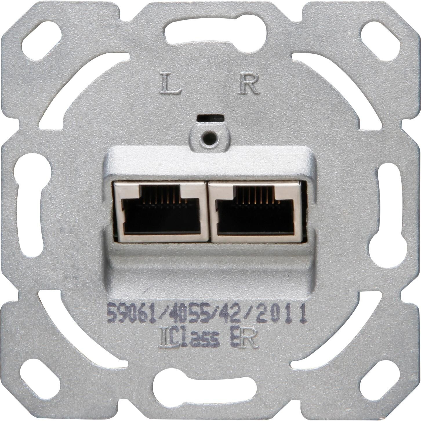 Scatola Di Collegamento Rete Kopp CAT6, Montaggio A Incasso, Per Placche UAE, 920100183