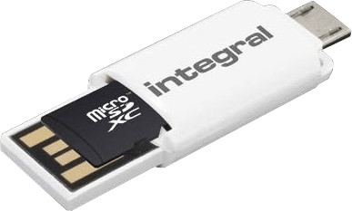 Integral Smartphone and Tablet microSDXC Class 10 UHS-I U1 - 64GB (INMSDX64G10-SPTOTGR)