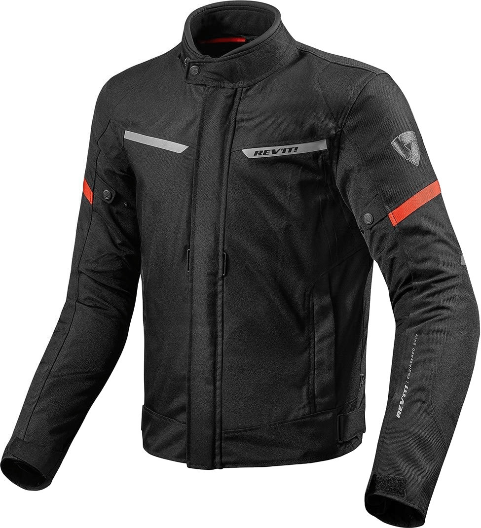 REV'IT! Blouson Lucid noir/rouge
