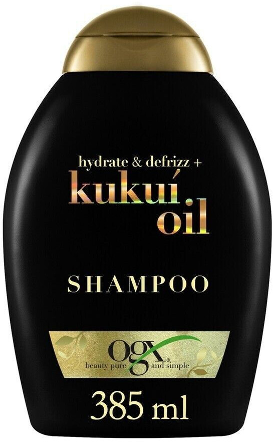 OGX Hydrate + Defrizz Kukui Oil Shampoo (385ml)