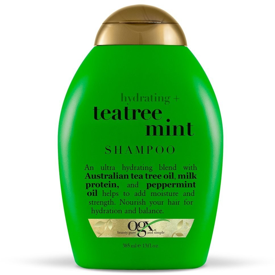 OGX Hydrating+ Tea Tree Mint Shampoo (385ml)
