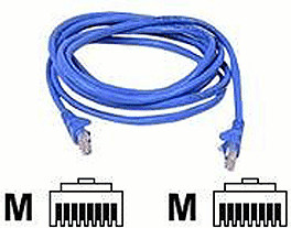Belkin Cordon de Raccordement CAT5e U/UTP (A3L791) - 10m