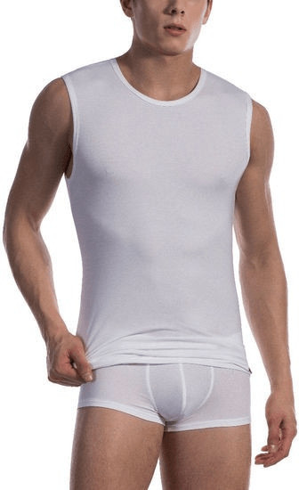 Olaf Benz College shirt crew neck white 107.416/1000