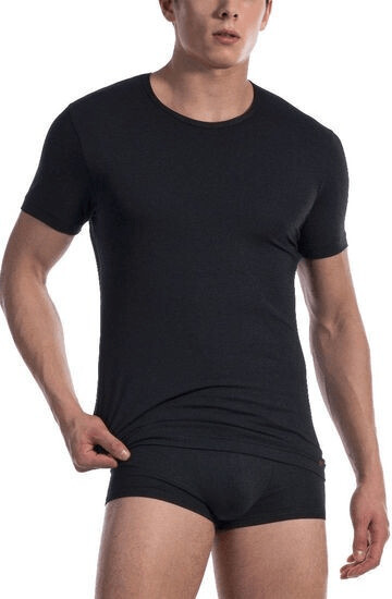 Olaf Benz T-Shirt crew neck Uni black 107.417/8000