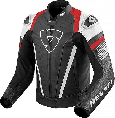 REV'IT! Blouson Spitfire blanc/rouge