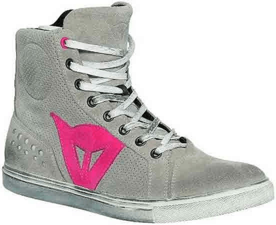 Dainese Bottes Street Biker Air Ladies gris/rose