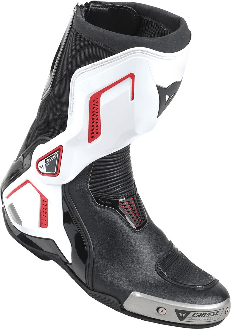 Dainese Bottes Torque D1 out noir/blanc/rouge