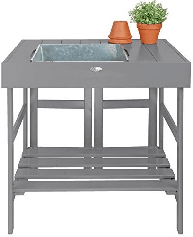Esschert Guéridon 78,5 x 58 cm gris (CF30G)