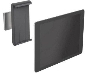 Durable - Support Tablette Mural - Compatible IPad Galaxy Tab et Autres  Tablettes - De 7 à 13″ - Pivote à 360° 893323 Argent/Anthracite