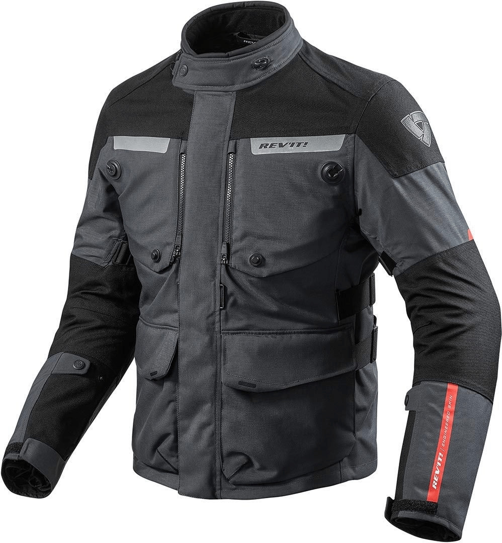 REV'IT! Blouson Horizon 2 gris foncé/noir