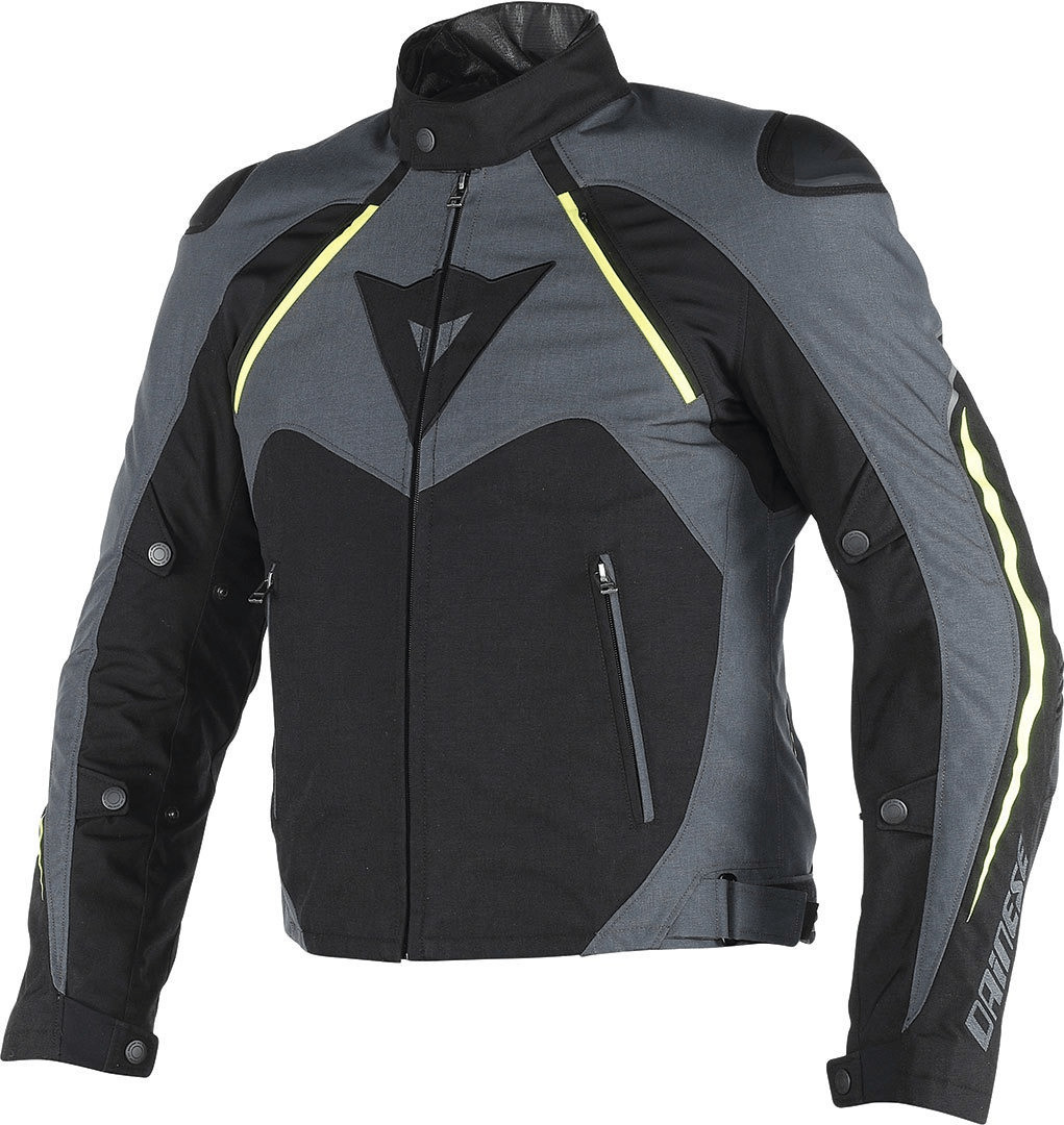Dainese Hawker D-Dry Jacket black/grey/yellow