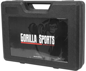 Gorilla Sports 20kg Kurzhantelset Gusseisen inkl. Koffer ab 73,99 € |  Preisvergleich bei