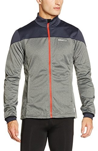 Craft Voyage Warm Softshell Jacket black/grey