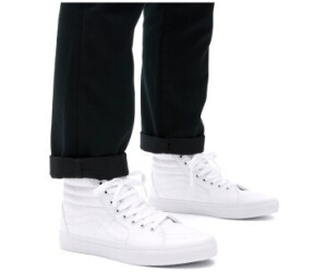 Vans classic sk8 hi sneakers in all white new arrivals