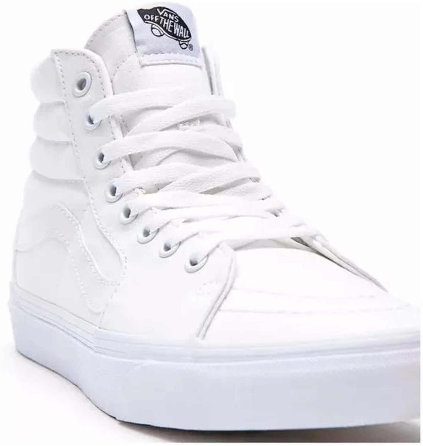 Vans old skool white high tops online