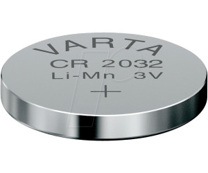 1x VARTA CR2032 Li-Mn 3 V Knopfzellen Frische Ware 2019