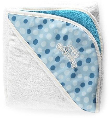 Baby to Love Serviette Papillon blanc/bleu
