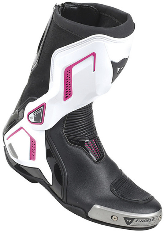 Dainese Bottes Torque D1 out femme noir/blanc/rose