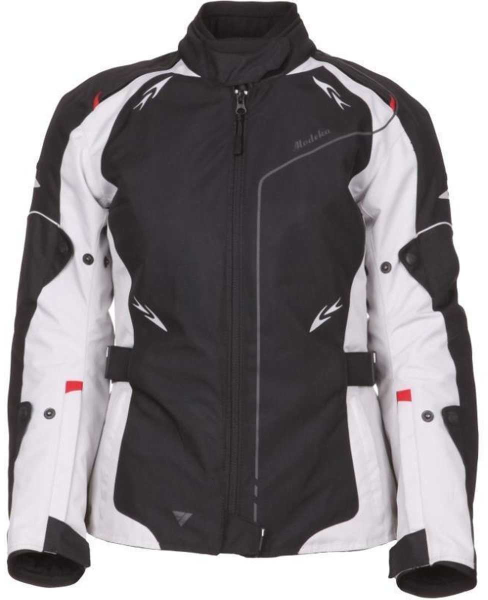 Modeka Veste Scarlett Lady noir/gris clair