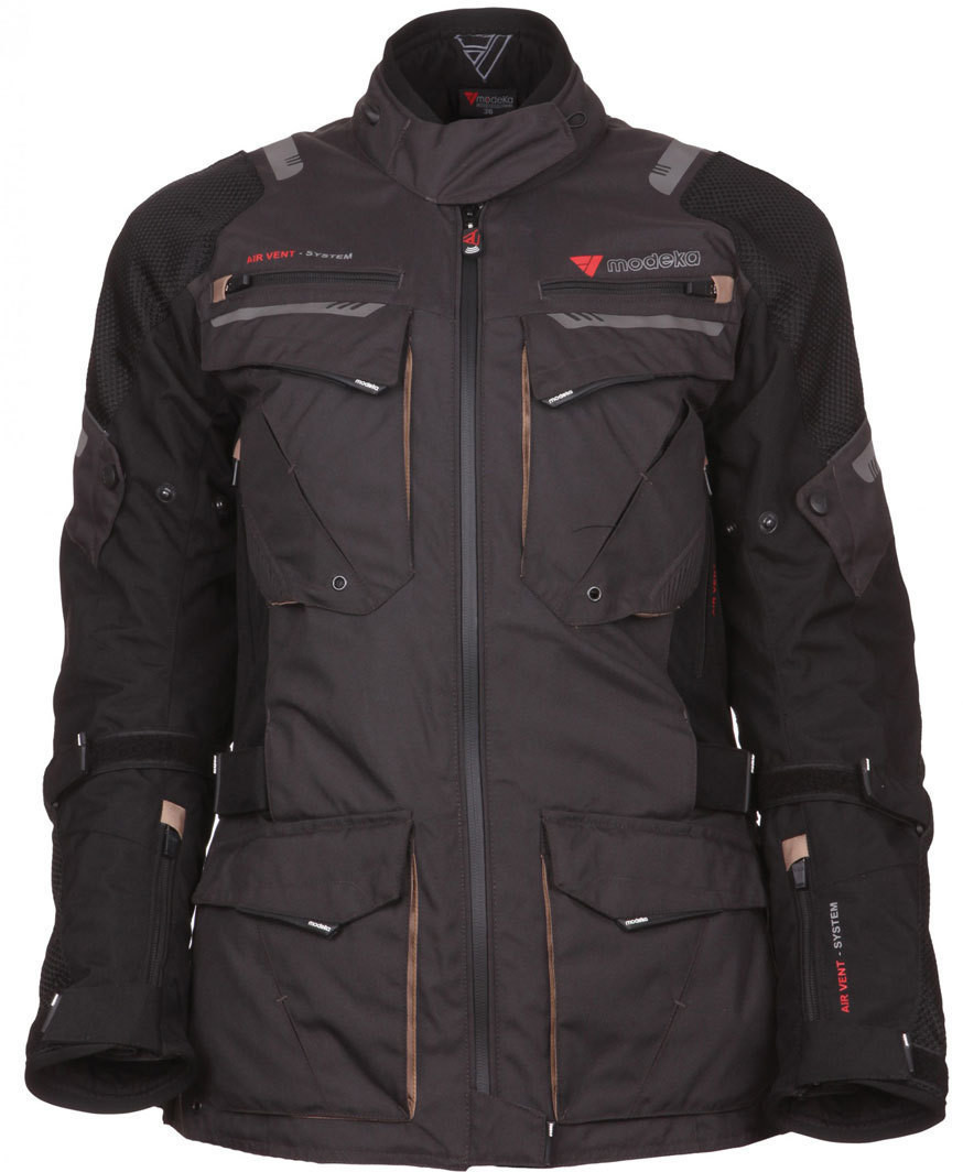 Modeka Veste X-Renegade Lady noir/gris foncé