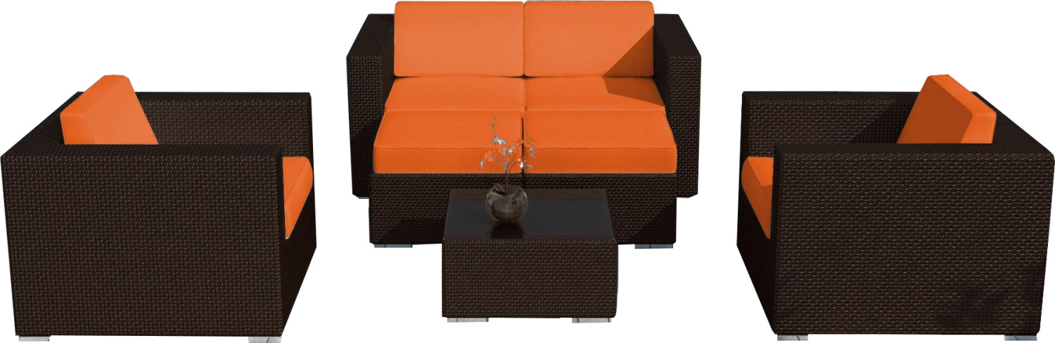 Delorm Design PAUSA chocolat/orange