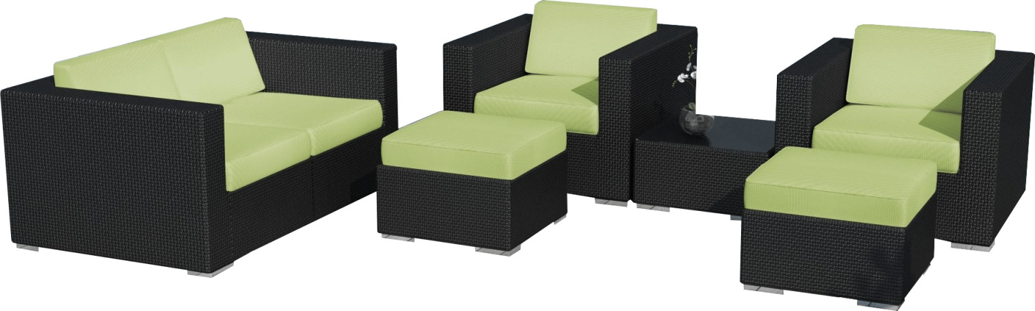 Delorm Design PAUSA noir/vert