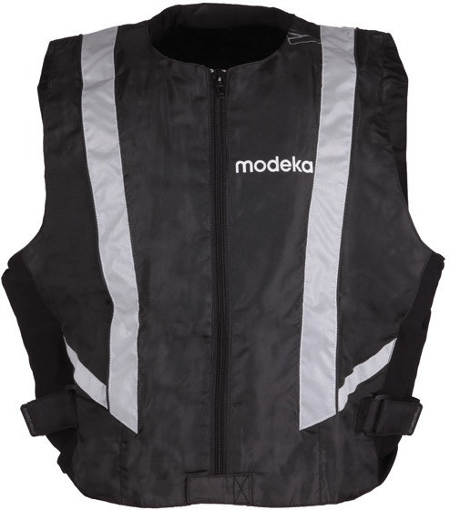 Modeka Gilet Basic Warning Vest noir