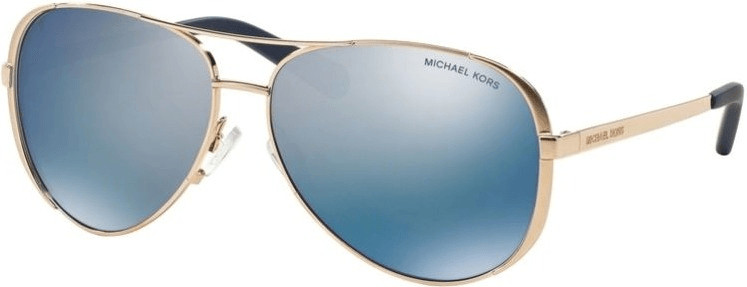 Michael Kors Chelsea MK5004 100322 (rose gold-tone/purple mirror polarized)
