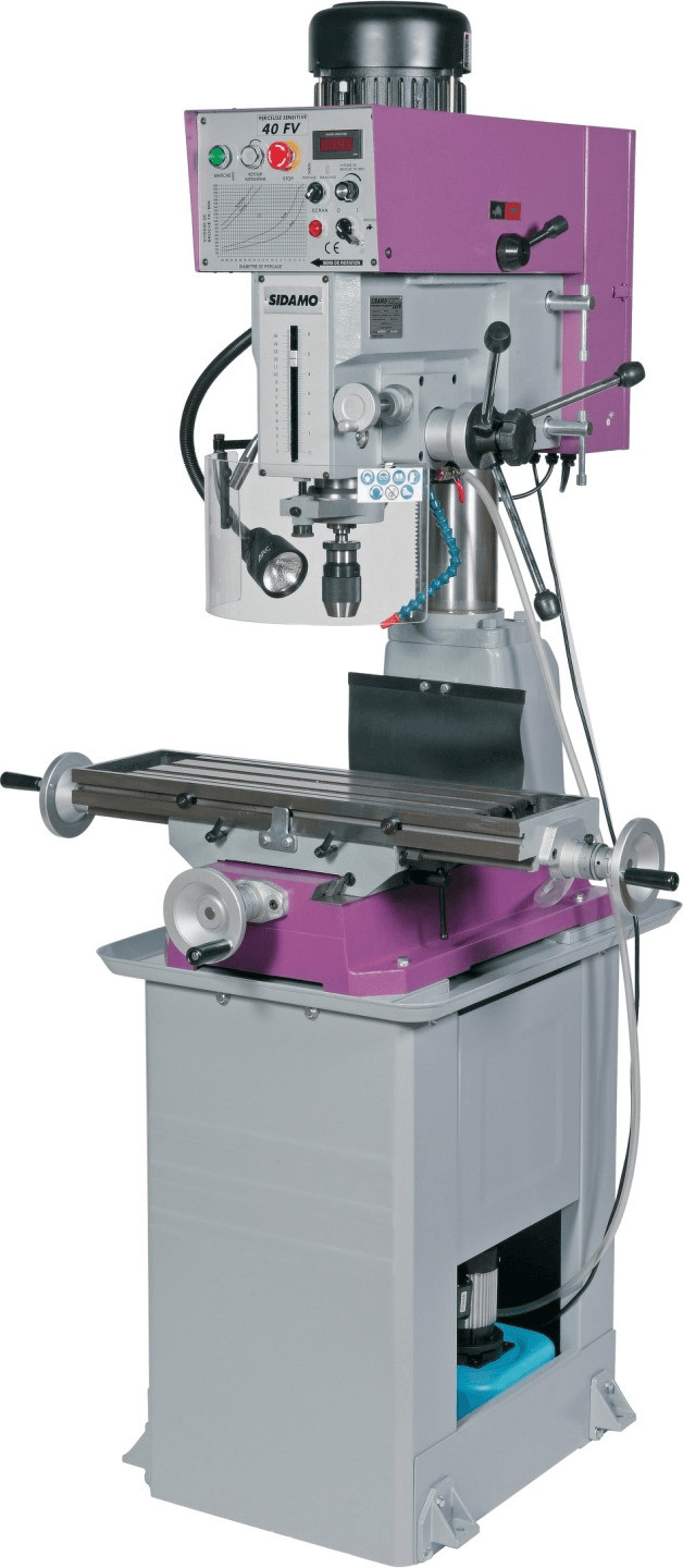 Sidamo Perceuse fraiseuse taraudeuse 40 FV