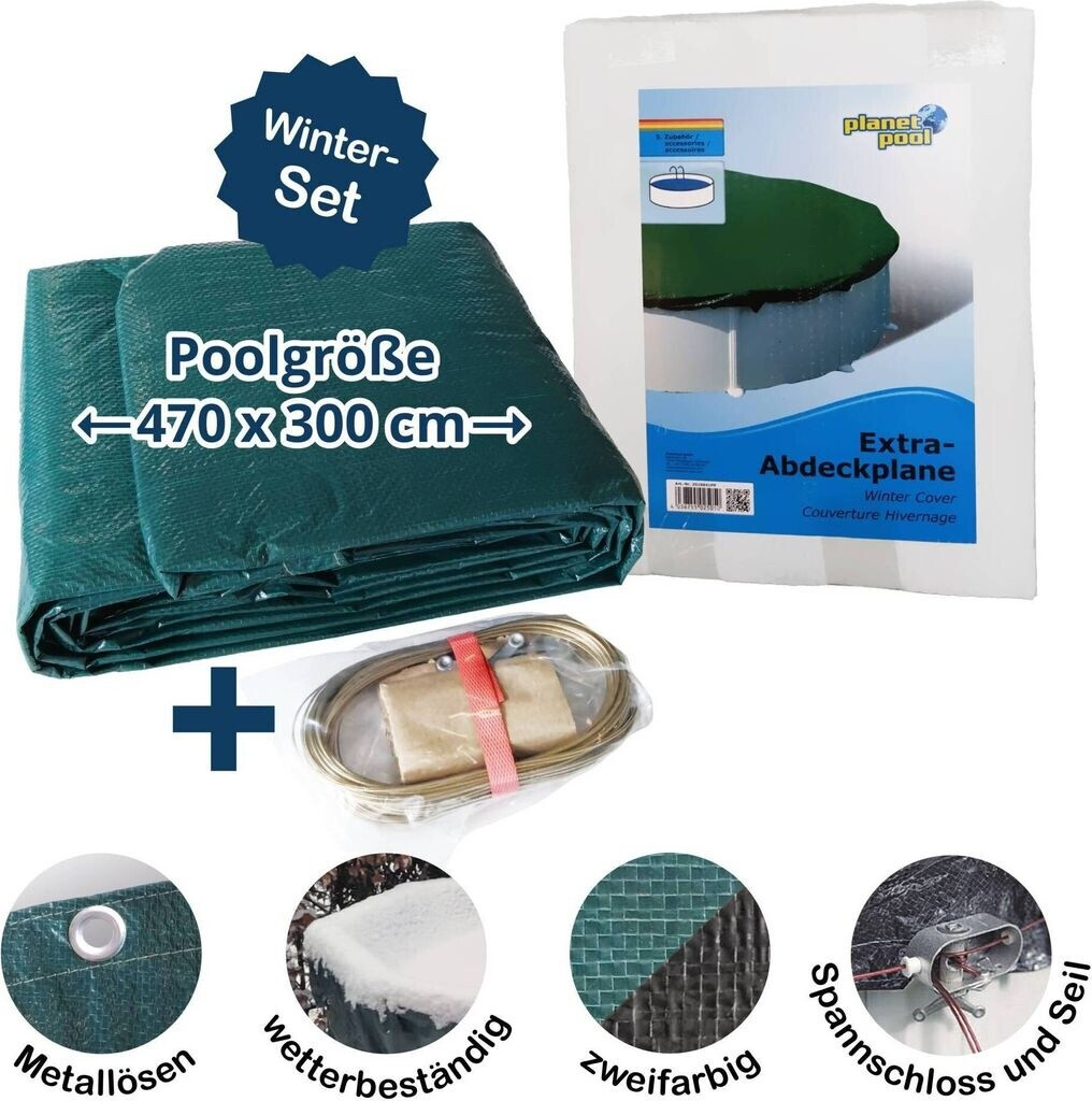 Summer Fun Pool Abdeckplane Extra 300 x 470 cm