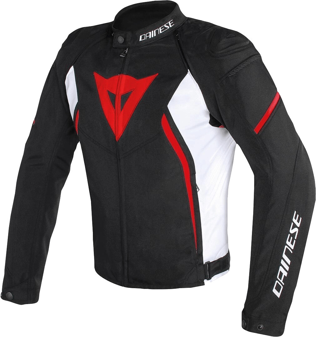 Dainese Blouson Avro D2 Tex noir/blanc/rouge