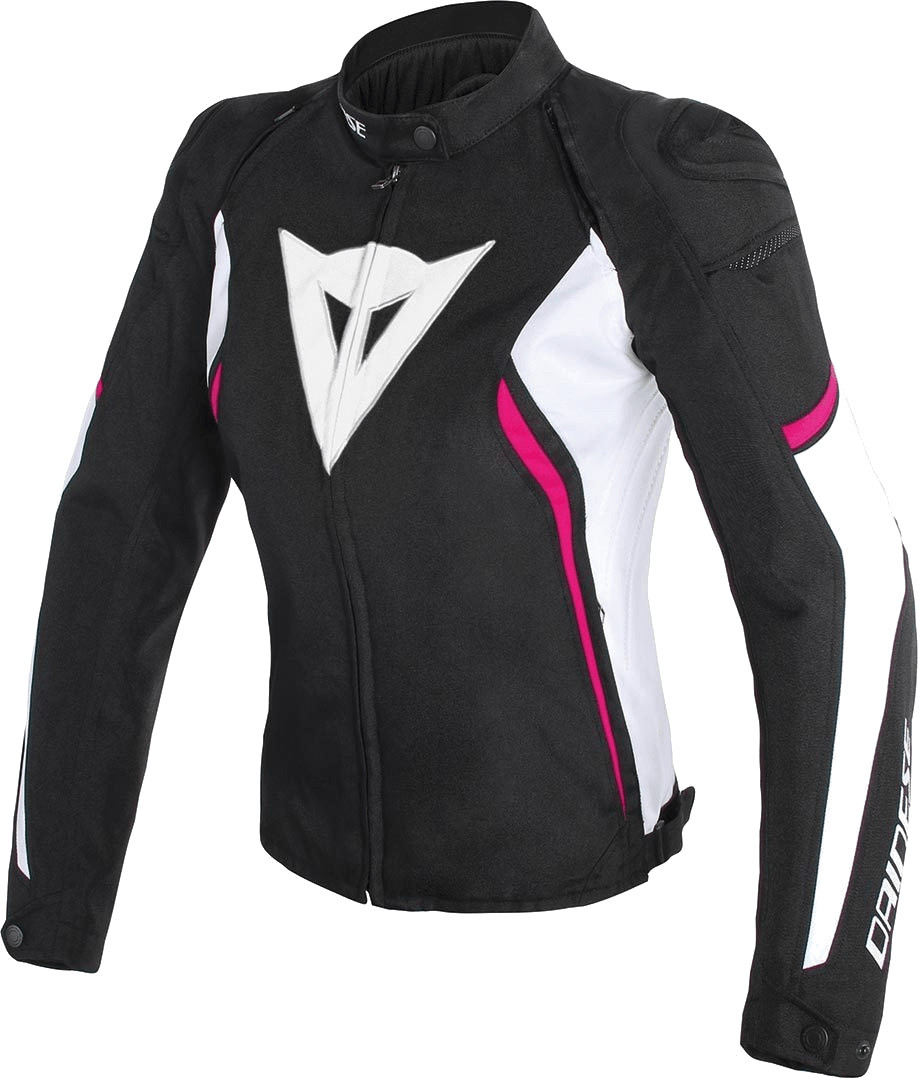 Dainese Blouson Avro D2 Tex Lady noir/blanc/violet
