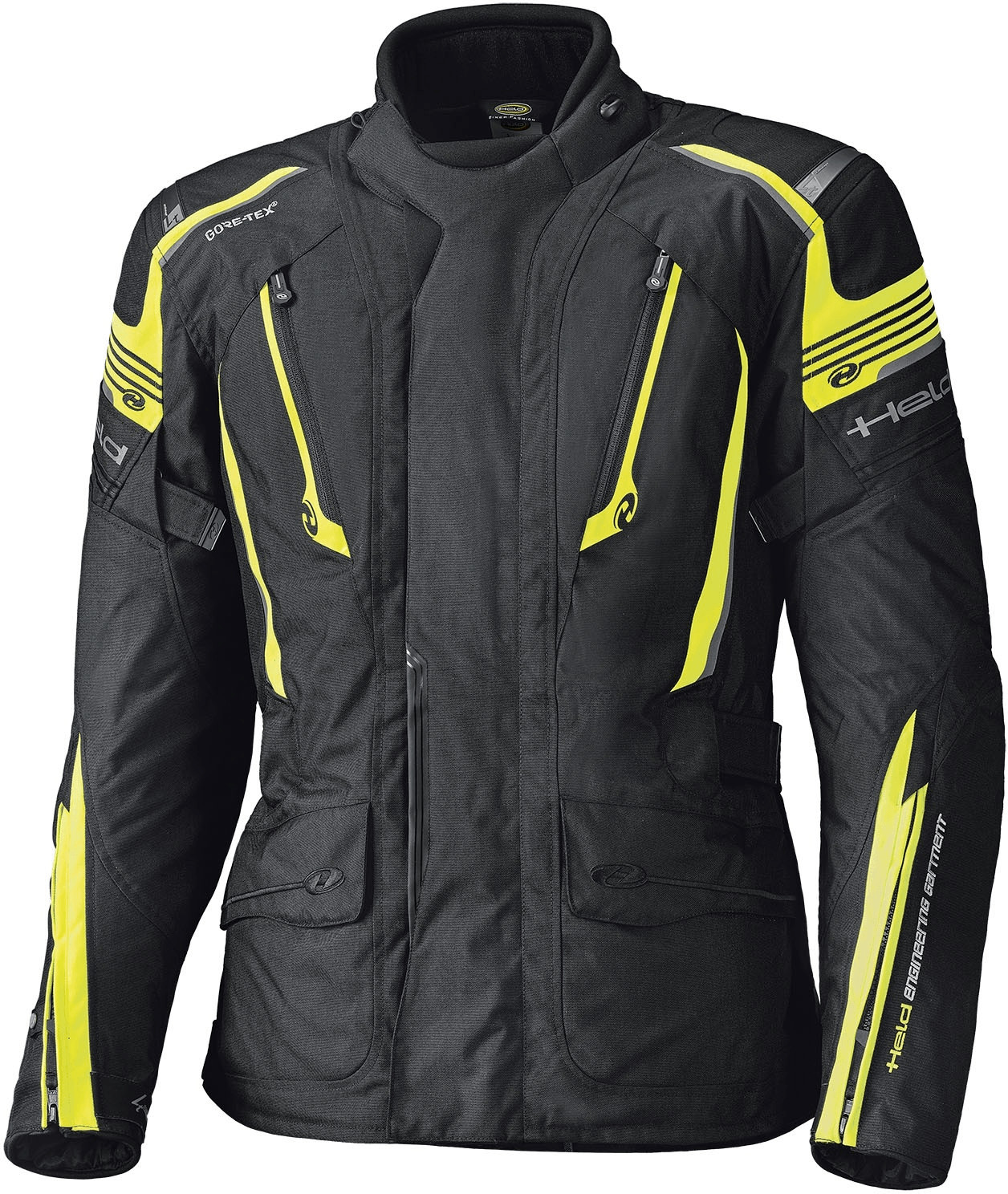 Held Veste Caprino GoreTex noir/jaune