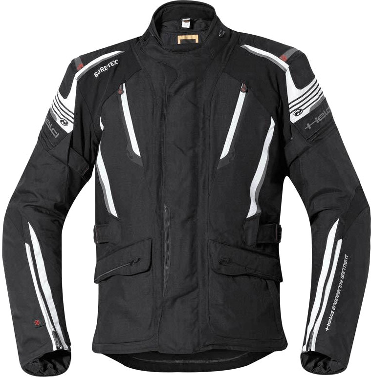 Held Veste Caprino GoreTex noir/blanc