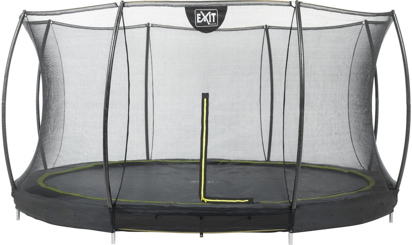 Exit Toys Silhouette Ground 427 cm avec filet de sécurité noir