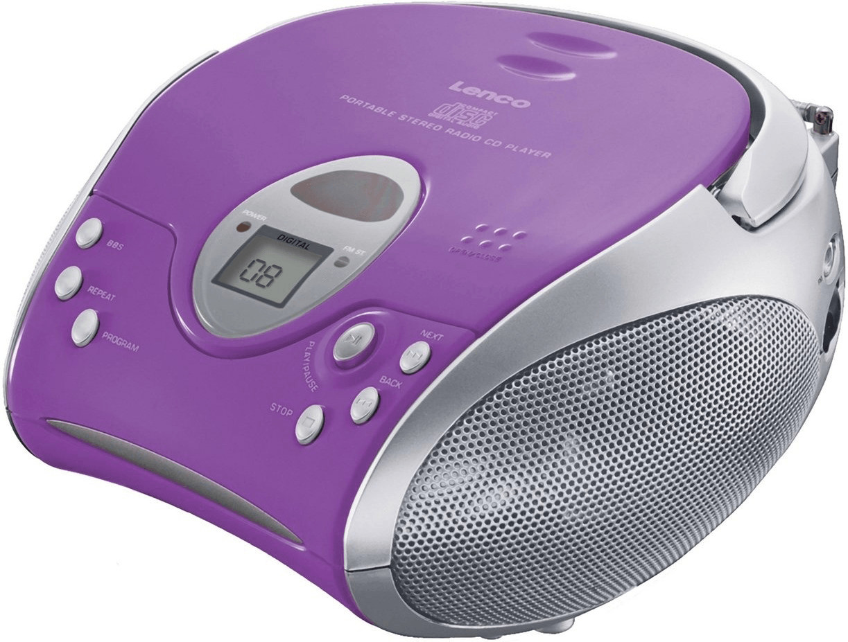Lenco SCD-24 purple