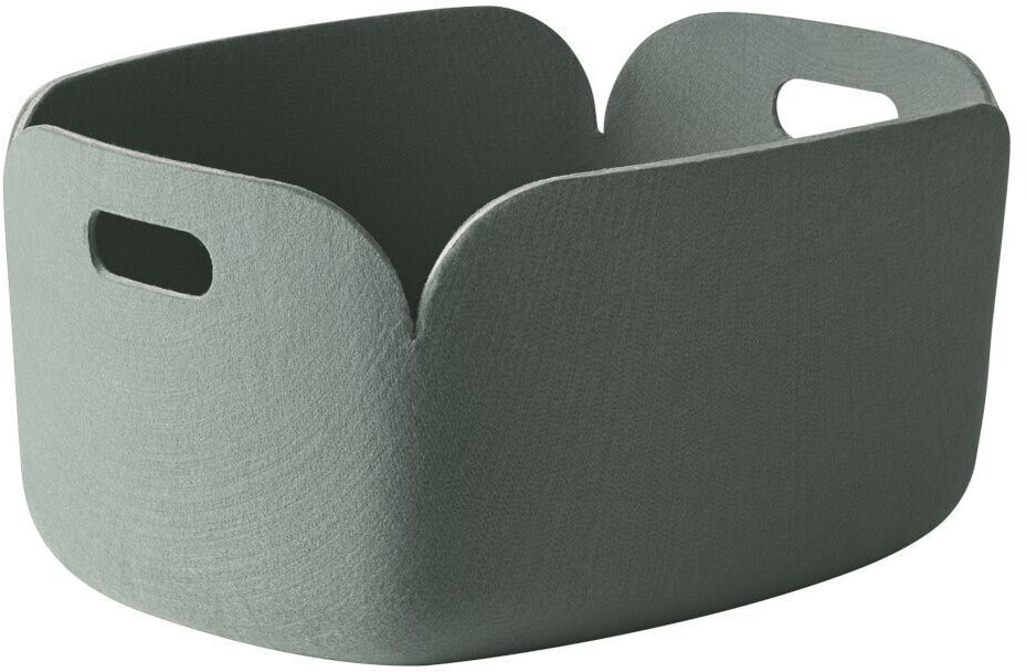 Muuto Restore Basket 23x35x48cm Dusty Green
