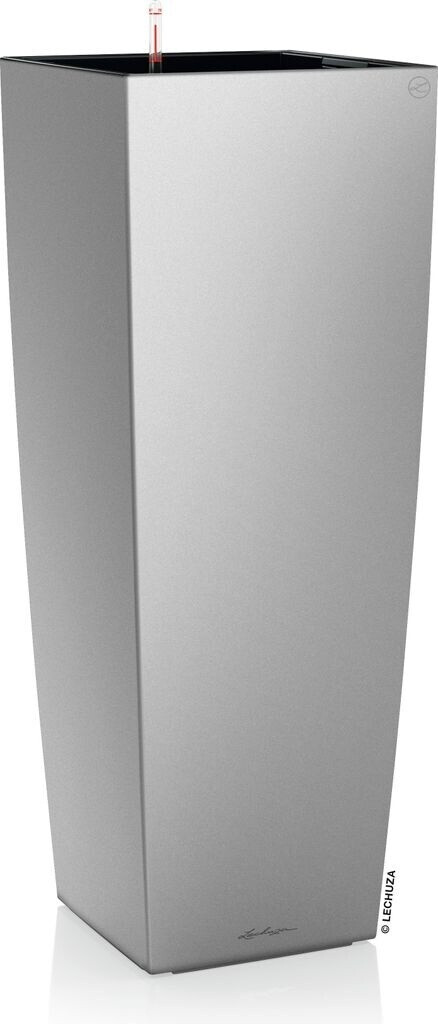 Lechuza Cubico Alto All-in-One Set silver metallic