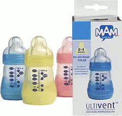 MAM Biberon Ultivent 160 ml