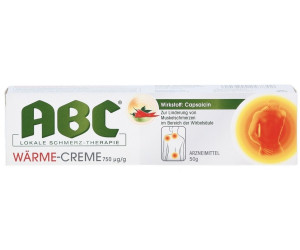 med ABC Wärme Creme Capsicum (50 g) ab 6,67 € (Februar 2024 Preise