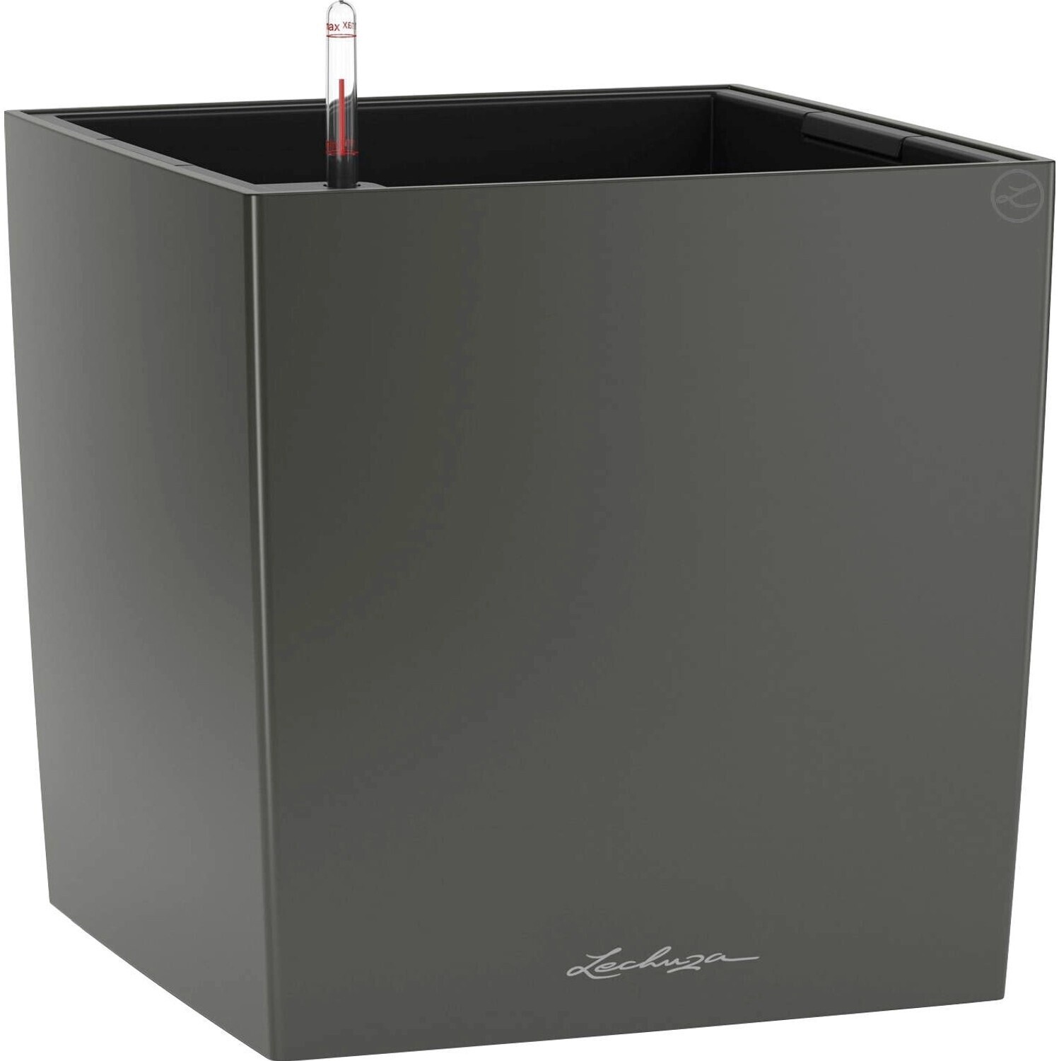 LECHUZA QUADRO Premium LS 28 rosso scarlatto lucido 16147