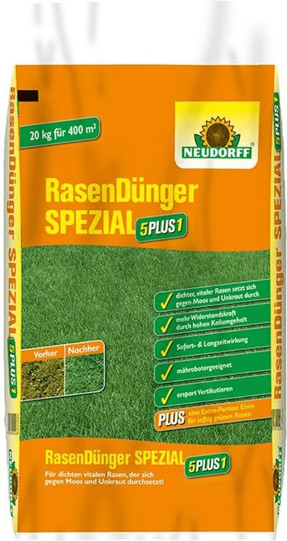Neudorff Engrais gazon Spécial 5plus1 20 kg