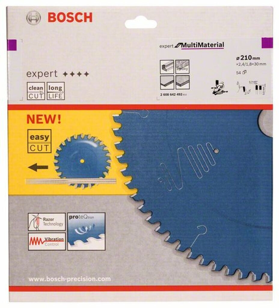 Bosch Expert for Multi Material 254 x 30 x 2,4 mm, 80 (2608642528) ab 61,40  € | Preisvergleich bei