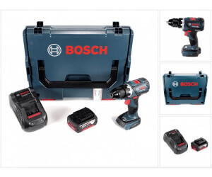 Bosch Professional 18V System sladdlös borrskruvdragare GSR 18V-60 FC  (inkl. 4 x adaptrar, utan batteri och laddare, i L-BOXX 136) – FlexiClick  System